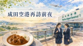【明日、5年ぶりの再訪へ】成田空港と「御料鶴（ごりょうかく）」、そして新しい挑戦への下見