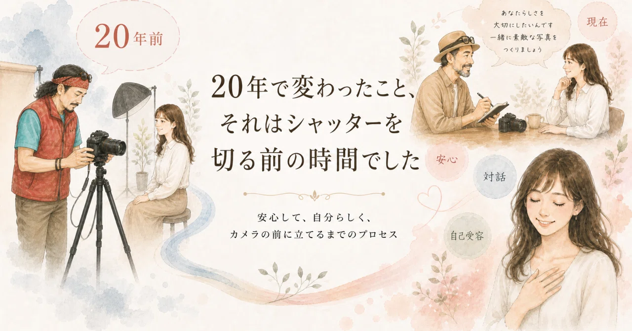 20年で変わったこと