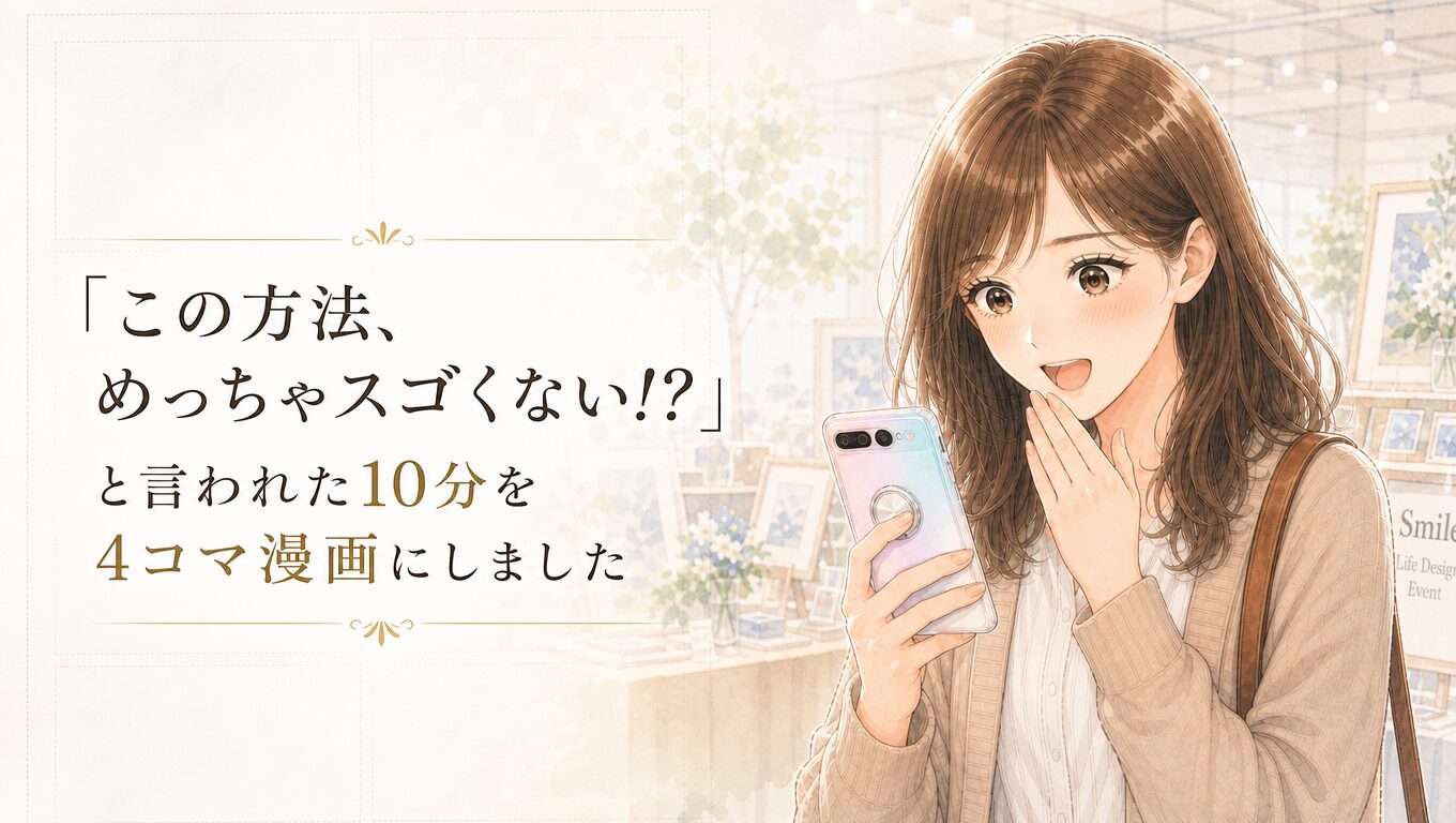 笑顔のワークショップ10分体験会